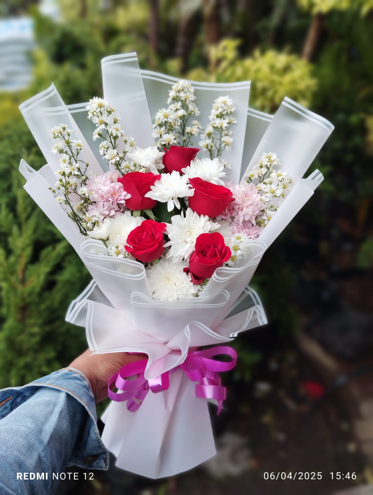 Buket Bunga Segar